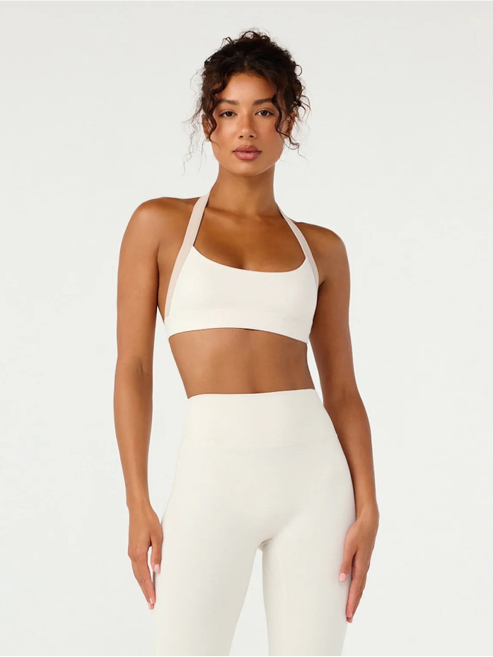 Crop Shop Boutique / CSB - ALANI  TOP - vanilla two tone